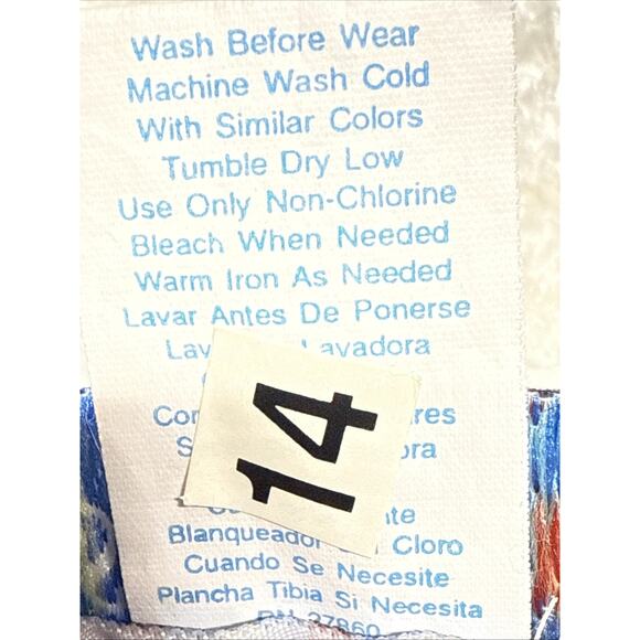 SAMARA Girls Denim Jumper dress Vintage 80’s y2k Size 4 - Picture 10 of 12